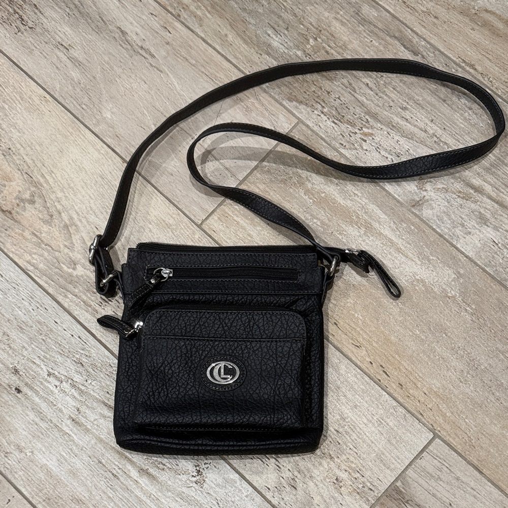 Liz Claiborne Black Crossbody Bag Preloved